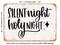 DECORATIVE METAL SIGN - Silent Night Holy Night - Vintage Rusty Look